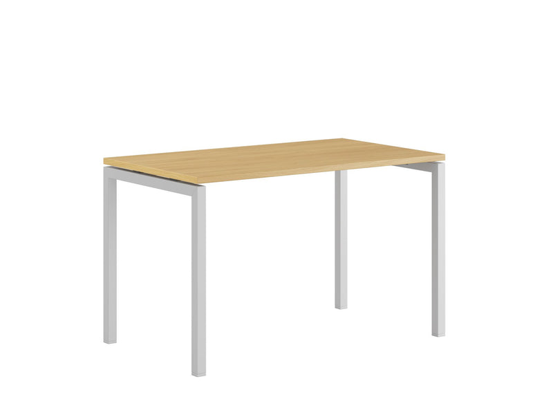 Luna U Bord 120x70cm - Eg-hvid
