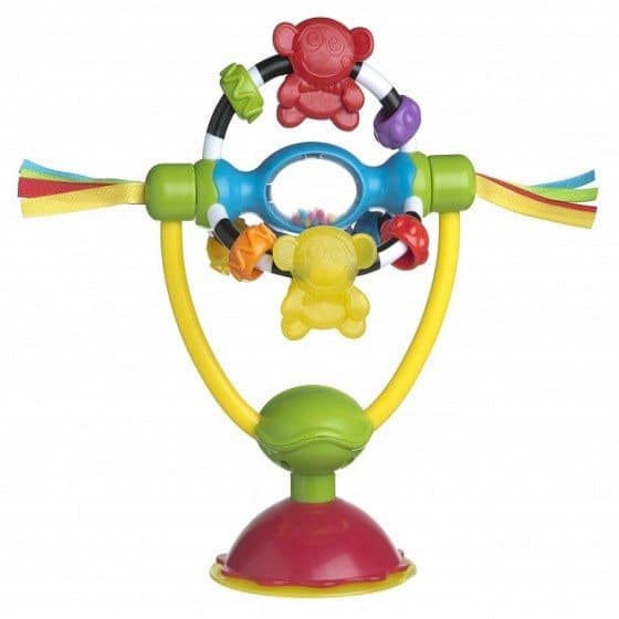 Playgro aktivitetsleg med sugekop til baby, legetøjet kan tages af sugekoppen
