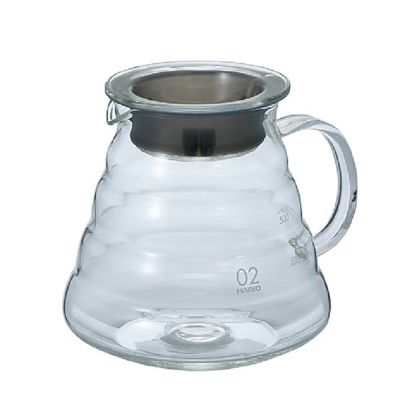 Hario V60 serveringskande i varmebestandigt glas, 60 cl