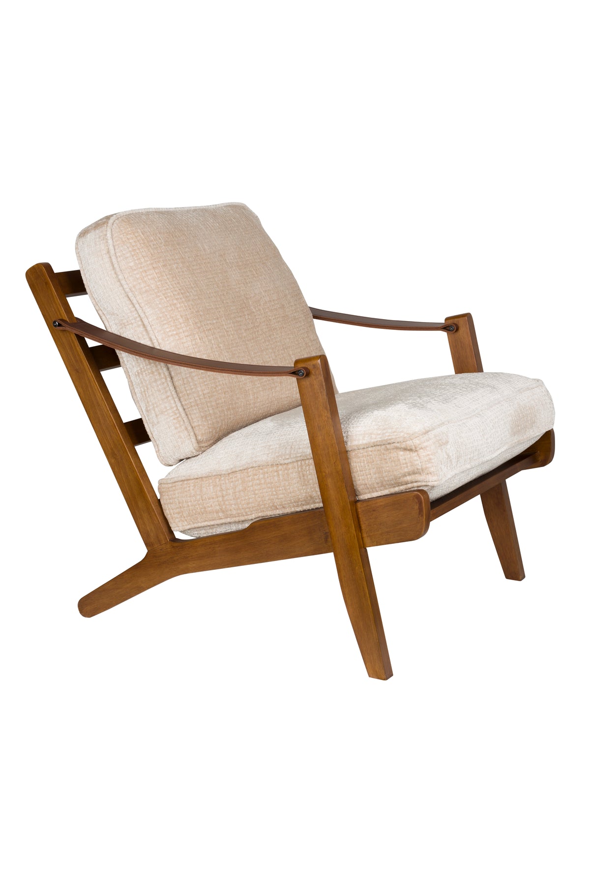 Se DUTCHBONE Washington loungestol, m. armlæn - beige polyester, brun læder og valnøddefarvet mangotræ ❤ Kæmpe udvalg i Dutchbone - Køb online på udsalg og tilbud lige nu ❤ Meget billig fragt og hurtig levering - Varenummer: Boboonline-119905 og barcode / Ean: 8718548099616 på lager - Udsalg på Møbler,Stole,Loungestole Spar stort – op til 53% - Over 2.739 kendte brands på stort udsalg