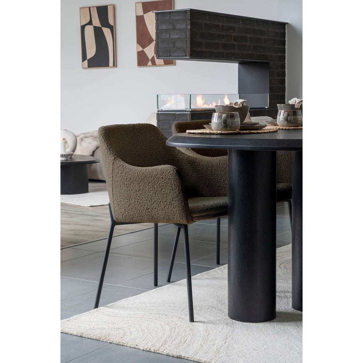 Se House Nordic - Melilla spisebordsstol brun bouclé med armlæn - Sæt af 2 stk. ❤ Kæmpe udvalg i House Nordic - Køb online på udsalg og tilbud lige nu ❤ Hurtig levering til lave fragtpriser - Varenummer: Bolig&Haven-51555516481866 og barcode / Ean: 5713917038015 på lager - Udsalg på Spar stort – op til 71% - Eksklusivt udsalg på over 2.739 brands