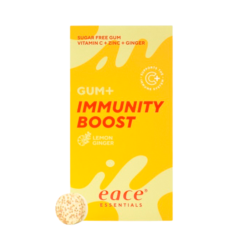 Pakke med Eace tyggegummi med vitamin C og zink, 10 stk