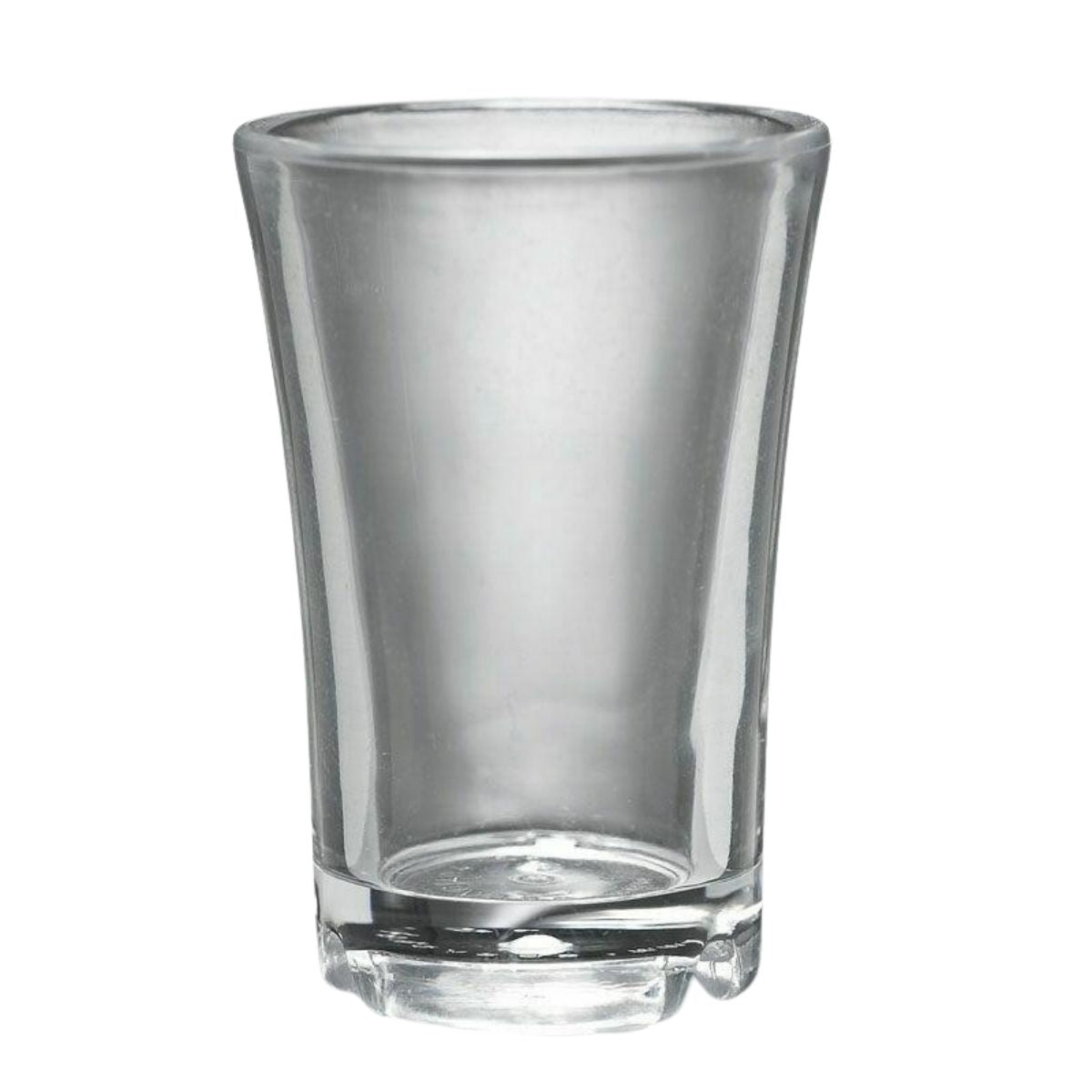 Klart shotglas på 3 cl i polycarbonat fra Glass4ever