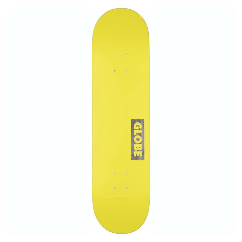 Se Globe Goodstock Deck Neon Yellow 7.75 7.75" ✔ Kæmpe udvalg i  Globe ✔ Hurtig levering: 1 - 2 Hverdage samt billig fragt - Varenummer: JUCO-10025351_neonyel og barcode / Ean: &