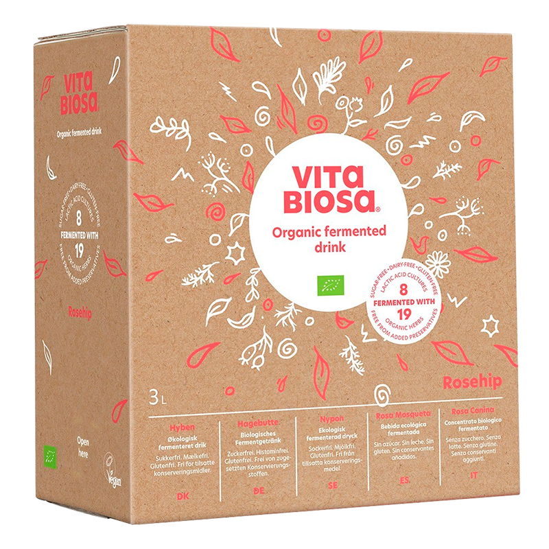 Vita Biosa Hyben Ø i 3 liters bag-in-box
