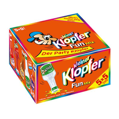 Se Kleiner Klopfer Fun Mix 25x2cl ✔ Kæmpe udvalg i  Kleiner klopfer - Køb online på udsalg og tilbud lige nu ✔ Hurtig levering: 1 - 2 Hverdage samt billig fragt - Varenummer: BAR-1394999 og barcode / Ean: 4029884011915 på lager - Udsalg på Drikkevarer | Blandingsspiritus | Shots Spar op til 64% - Over 1124 kendte brands på udsalg