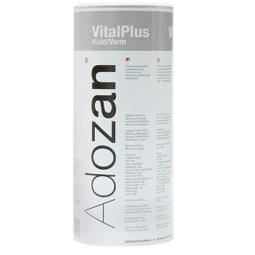 Pakke med Adozan Vital+ Kold/Varm proteintilskud, 1 kg