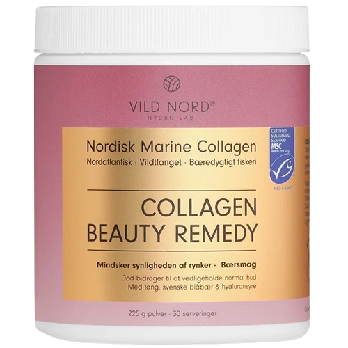 Vild Nord Collagen Beauty Remedy marint collagen i beholder med 225 g