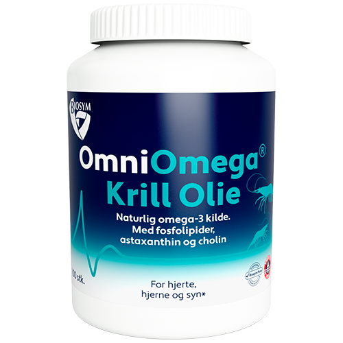 Biosym OmniOmega Krill Olie kosttilskud i kapsler, 100 stk.