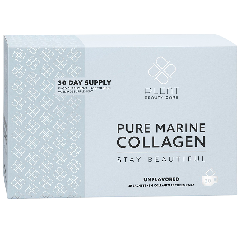 Pakke med Plent Pure Marine Collagen Unflavored, 30 sticks