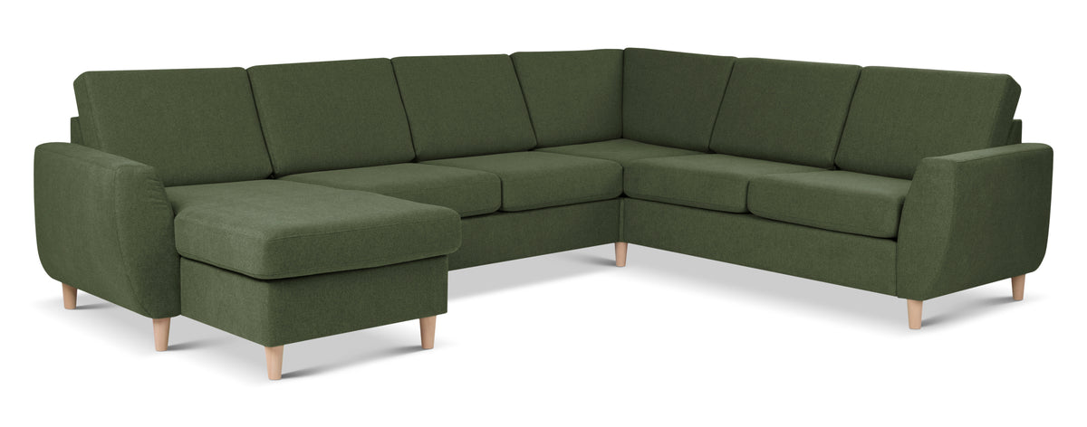 Se Wendy set 6 U 2C3D sofa, m. chaiselong - vinter mosgrøn polyester stof og natur træ ❤ Kæmpe udvalg i Lexpo Living - Køb online på udsalg og tilbud lige nu ❤ Billig fragt • Hurtig levering - Varenummer: Boboonline-101330 og barcode / Ean: 5715249013852 på lager - Udsalg på Møbler,Sofaer,Hjørnesofaer & U-sofaer,
Møbler,
Sofaer,
Stofsofaer,
Dagligstue,
Sofaer Spar helt op til 57% - Kæmpe udsalg på over 739 brands