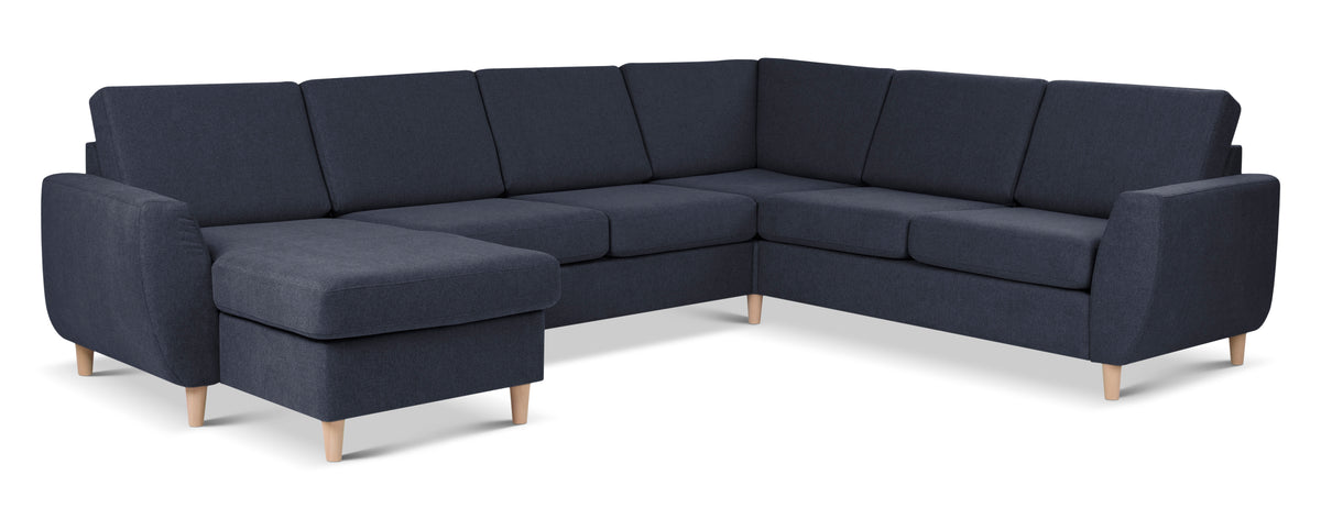 Se Wendy set 6 U 2C3D sofa, m. chaiselong - blå polyester stof og natur træ ❤ Kæmpe udvalg i Lexpo Living - Køb online på udsalg og tilbud lige nu ❤ Super billig fragt og lynhurtig levering - Varenummer: Boboonline-101333 og barcode / Ean: 5715249013883 på lager - Udsalg på Møbler,Sofaer,Hjørnesofaer & U-sofaer,
Møbler,
Sofaer,
Stofsofaer,
Dagligstue,
Sofaer Store besparelser – op til 71% - Store besparelser på over 2.281 brands