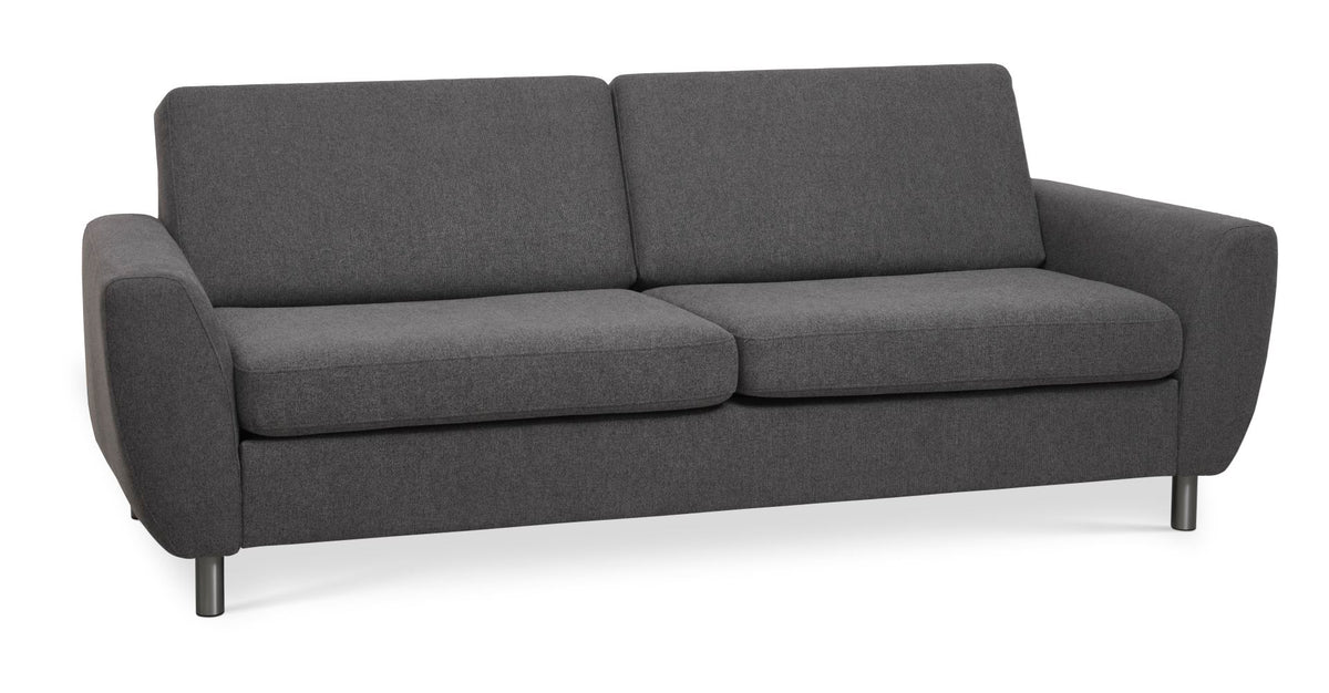 Se Wendy 2,5 pers. sofa - antracitgrå polyester stof og børstet aluminium ❤ Kæmpe udvalg i Lexpo Living - Køb online på udsalg og tilbud lige nu ❤ Lav fragtpris og hurtig levering - Varenummer: Boboonline-101371 og barcode / Ean: 5715249014354 på lager - Udsalg på Møbler,Sofaer,2 personers sofaer,
Møbler,
Sofaer,
Stofsofaer,
Dagligstue,
Sofaer, Få op til 67% i rabat - Shop udsalg fra mere end 1.798 mærker
