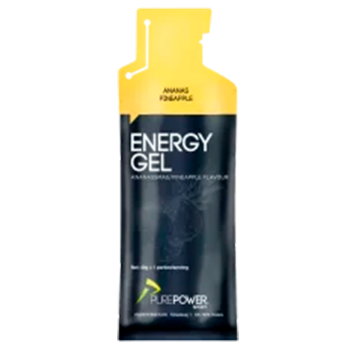 Portionspose med PurePower Energy Gel med ananassmag