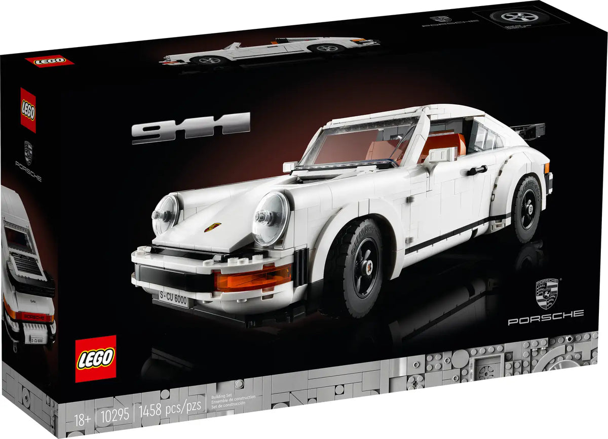 LEGO Icons Porsche 911 10295, klassisk samlerbil som kan bygges som Turbo eller Targa