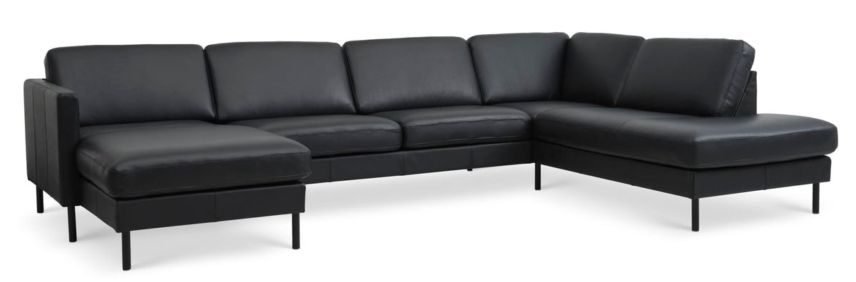 Se Ask sæt 55 U OE sofa, m. højre chaiselong - sort semianilin læder og sort metal ❤ Kæmpe udvalg i Lexpo Living - Køb online på udsalg og tilbud lige nu ❤ Meget billig fragt og hurtig levering - Varenummer: Boboonline-106004 og barcode / Ean: 5715249015740 på lager - Udsalg på Møbler,Sofaer,Hjørnesofaer & U-sofaer,
Møbler,
Sofaer,
Lædersofaer,
Dagligstue,
Sofae Få op til 63% i rabat - Over 1.798 brands samlet på udsalg