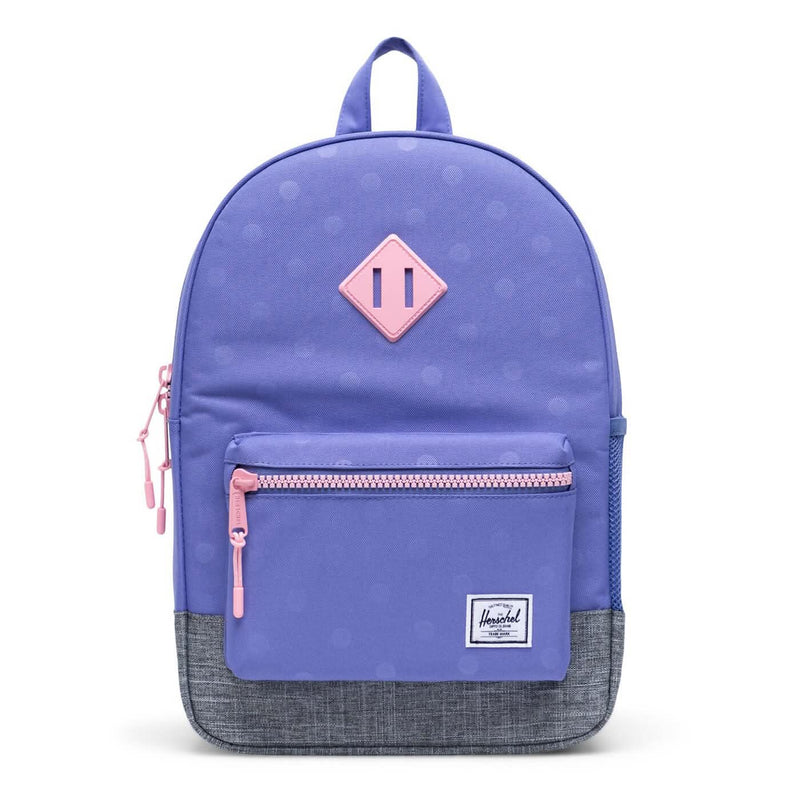 Se Herschel Heritage Rygsæk Youth Dusted Peri Heat Press Polka 16L 16L ✔ Kæmpe udvalg i  Herschel ✔ Hurtig levering: 1 - 2 Hverdage samt billig fragt - Varenummer: JUCO-10312-04079 og barcode / Ean: &