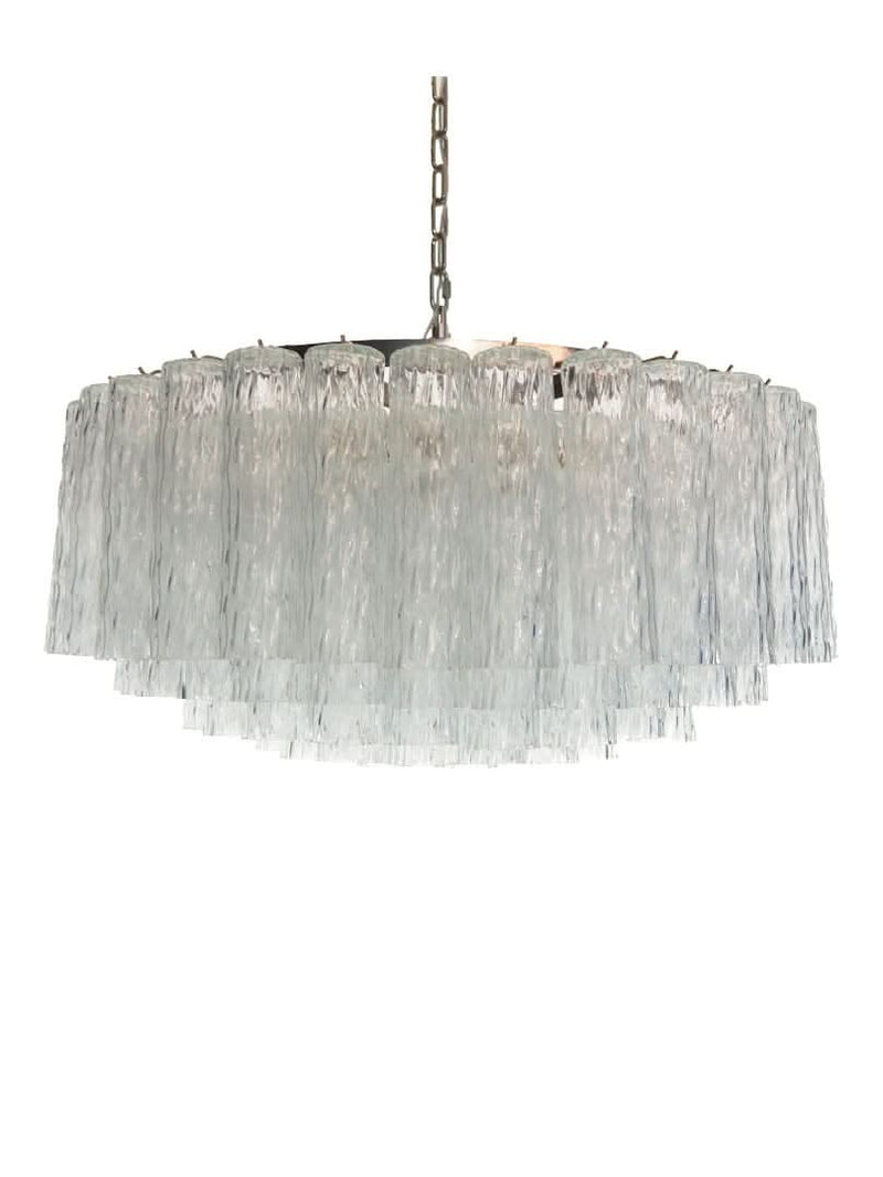 Se Murano lysekrone på udsalg! 101 tuber, klar krom, billigt tilbud. Stor besparelse - op til 59%! Hurtig levering, billig fragt. Køb nu! CHEVIN-146072