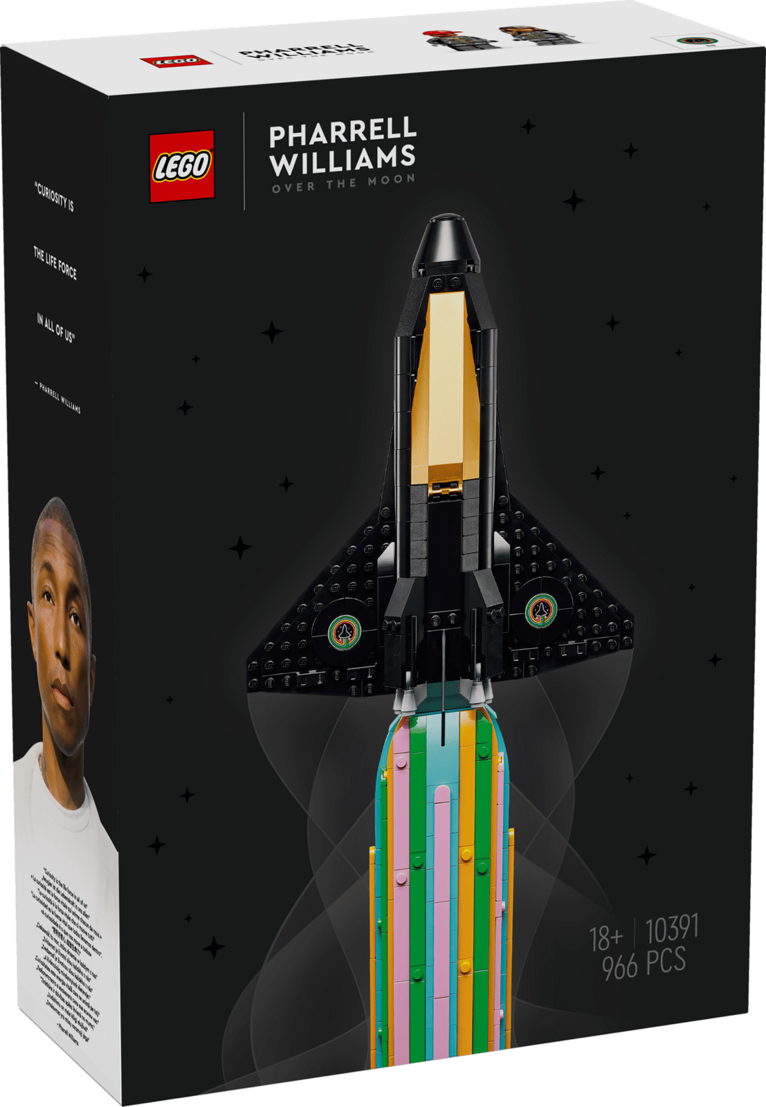LEGO Icons I den syvende himmel med Pharrell Williams, sæt 10391