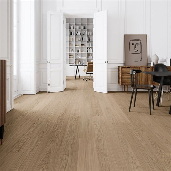 Moland Super Eg plankegulv i Mitchell Hvid Oak
