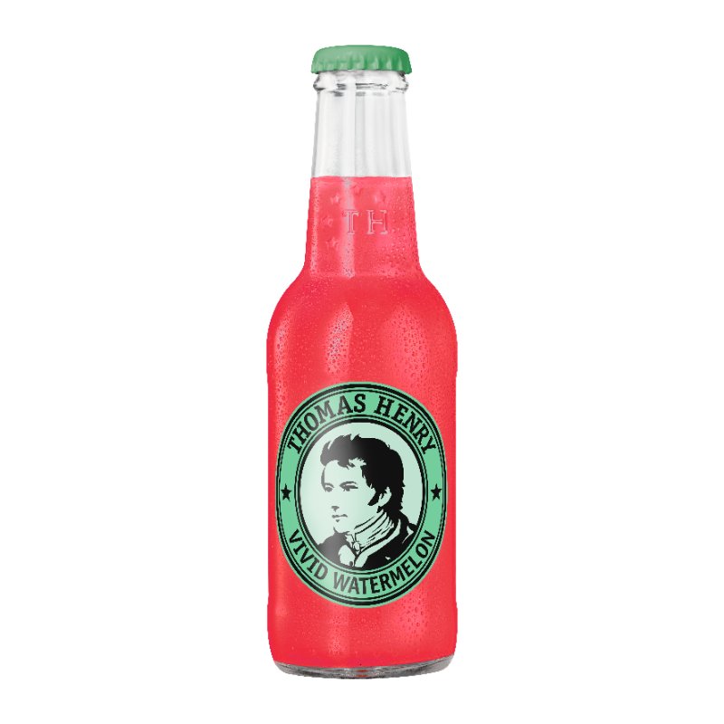 Thomas Henry Vivid Watermelon sodavand med vandmelonsmag, 20 cl