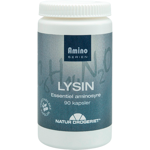 Natur Drogeriet Lysin, pakke med 90 kapsler kosttilskud