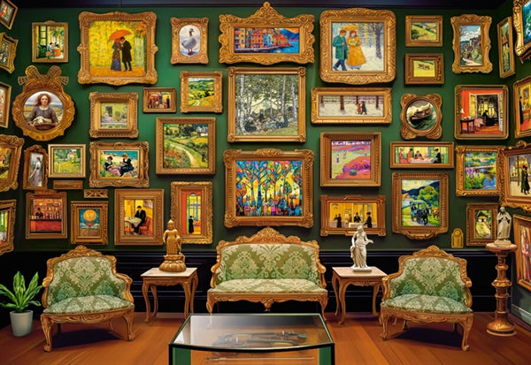 Castorland puslespil Art Gallery med 1000 brikker