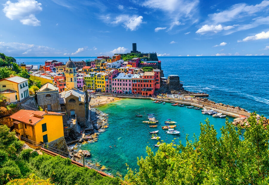 Castorland puslespil Vernazza, Italy med 1000 brikker
