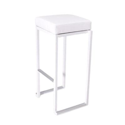 Square Barstol - Hvid-hvid