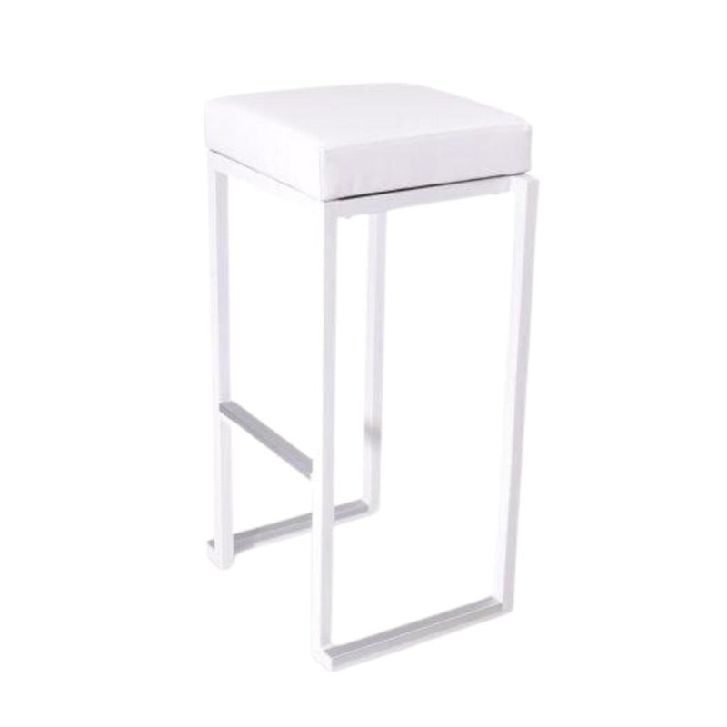 Square Barstol - Hvid-hvid