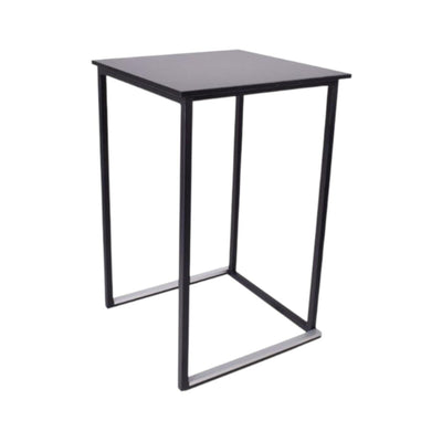 Square Ståbord 70x70cm - Sort -sort