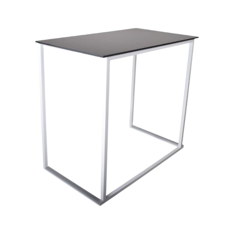 Square Ståbord 120x70cm - Hvid-sort