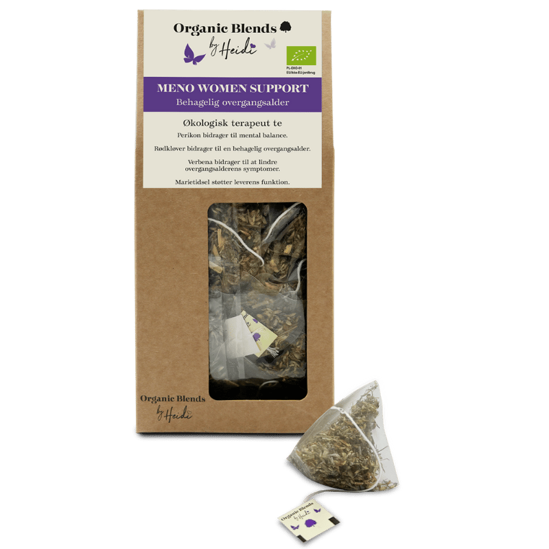 Organic Blends By Heidi Women Meno Support økologisk urtete, 63 g