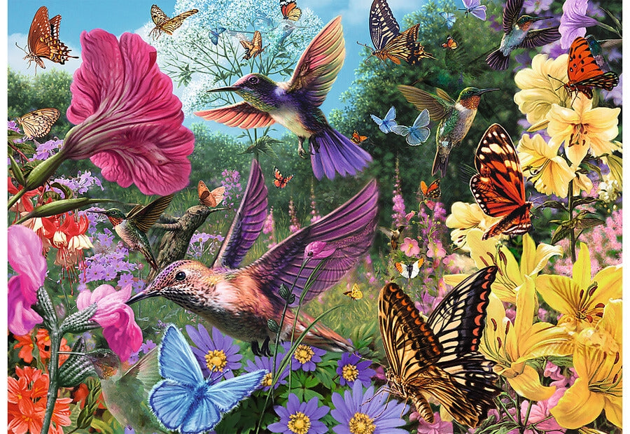 Trefl puslespil Hummingbird Garden med 1000 brikker
