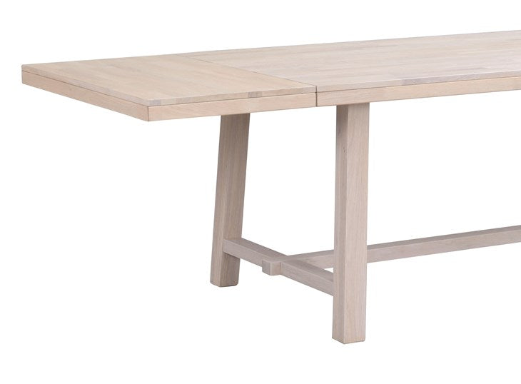 Brooklyn tillægsplade i hvidpigmenteret egetræ fra Rowico Home, 50x95 cm