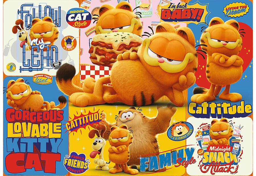 Trefl puslespil Garfield's Adventures med 1000 brikker