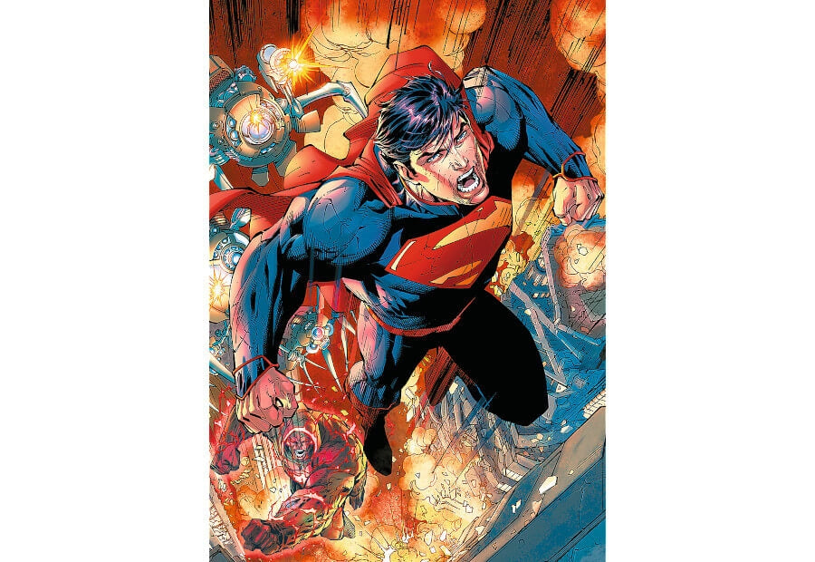 Trefl puslespil Superman in Action med 1000 brikker