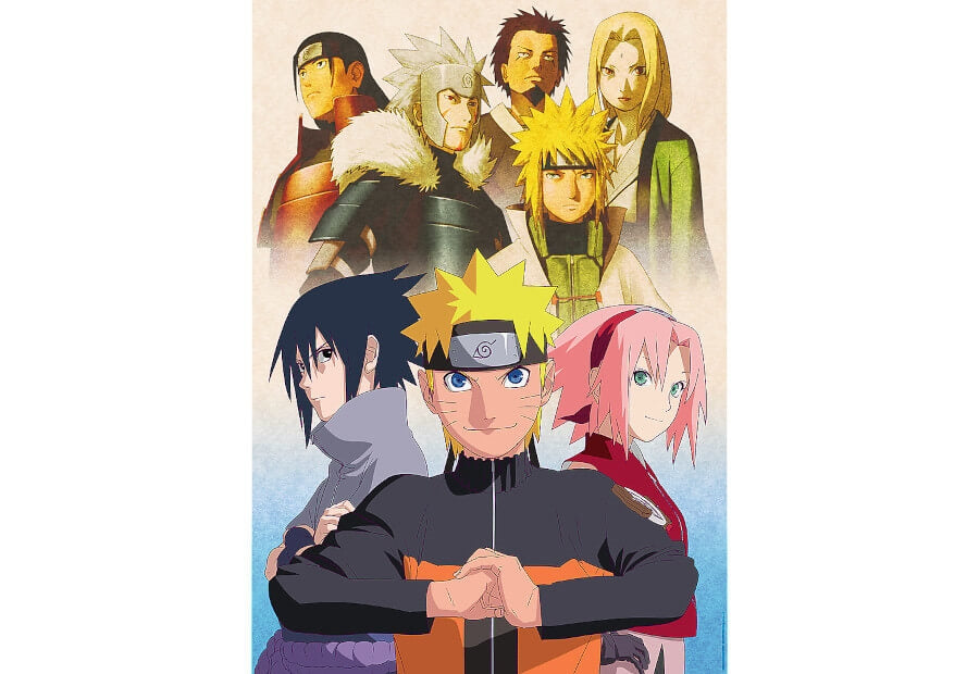 Trefl puslespil Naruto Shippuden - Naruto Team med 1000 brikker