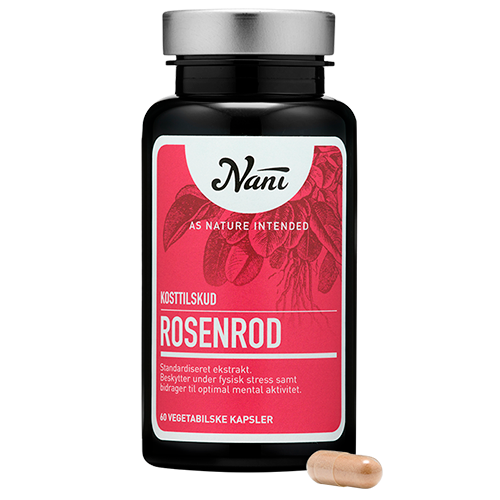 Pakke med Nani Rosenrod kosttilskud, 60 kapsler