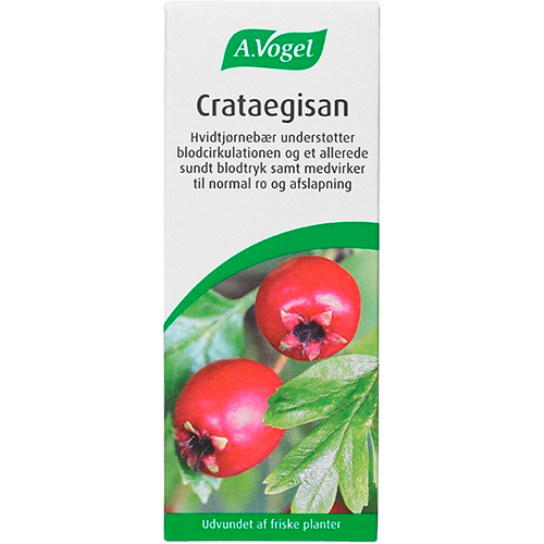 A. Vogel Crataegisan flydende kosttilskud med hvidtjørnebær, 100 ml