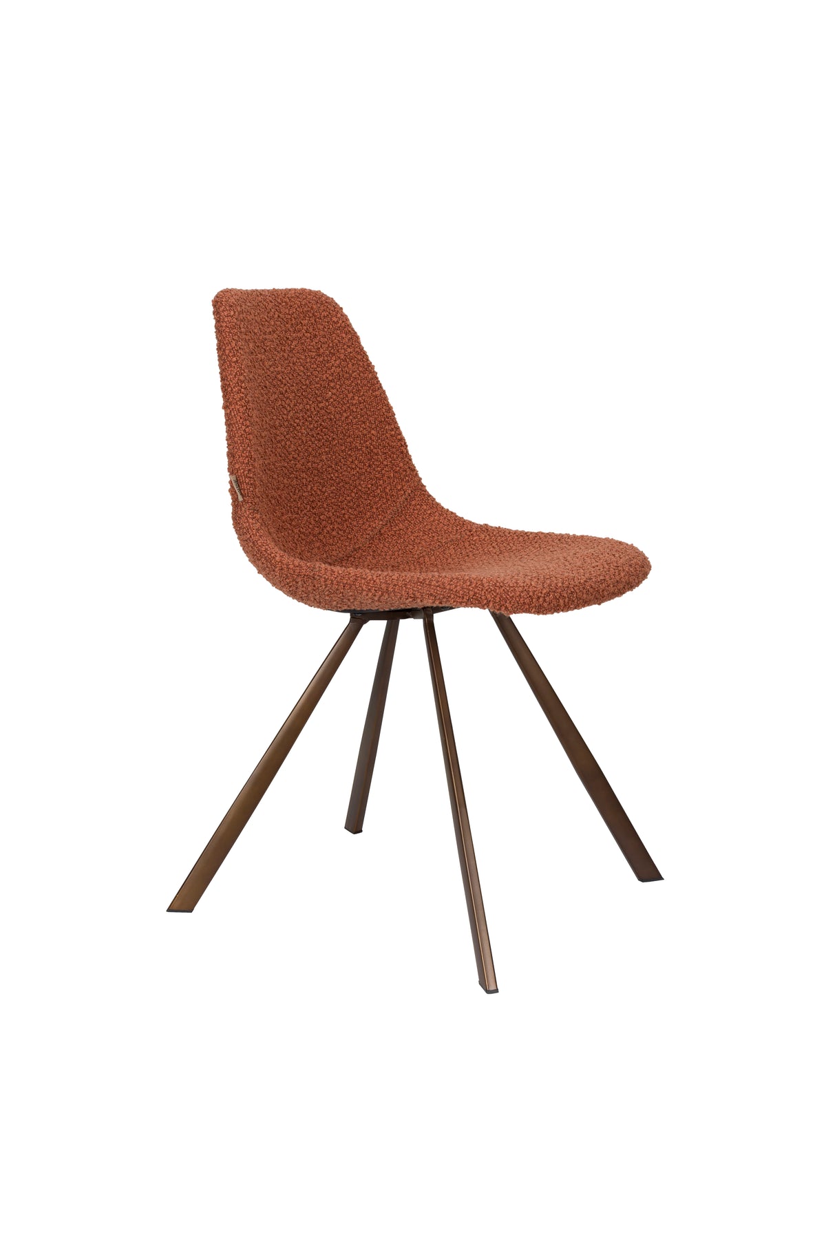 Se DUTCHBONE Franky spisebordsstol - terracotta bouclé stof og metallisk finish metal ❤ Kæmpe udvalg i Dutchbone - Køb online på udsalg og tilbud lige nu ❤ Hurtig levering til lave fragtpriser - Varenummer: Boboonline-119923 og barcode / Ean: 8718548086883 på lager - Udsalg på Møbler,Stole,Spisebordsstole Spar helt op til 73% - Find dine favoritter blandt 2.739 brands