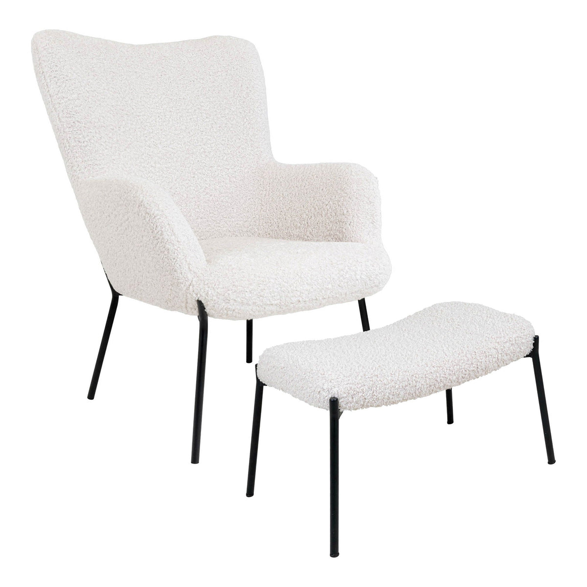 Se House Nordic - Glasgow sæt - loungestol & fodskammel, hvid ❤ Kæmpe udvalg i House Nordic - Køb online på udsalg og tilbud lige nu ❤ Billig fragt • Hurtig levering - Varenummer: Bolig&Haven-51546424475978 og barcode / Ean: 5713917007660 på lager - Udsalg på Store besparelser – op til 77% - Udsalg på mere end 2.281 populære mærker