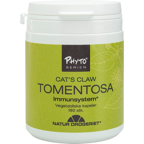 Natur Drogeriet Cat's Claw Tomentosa, pakke med 180 kapsler