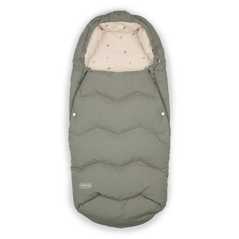 Voksi Explorer kørepose til klapvogn i farven Meadow Green Clover