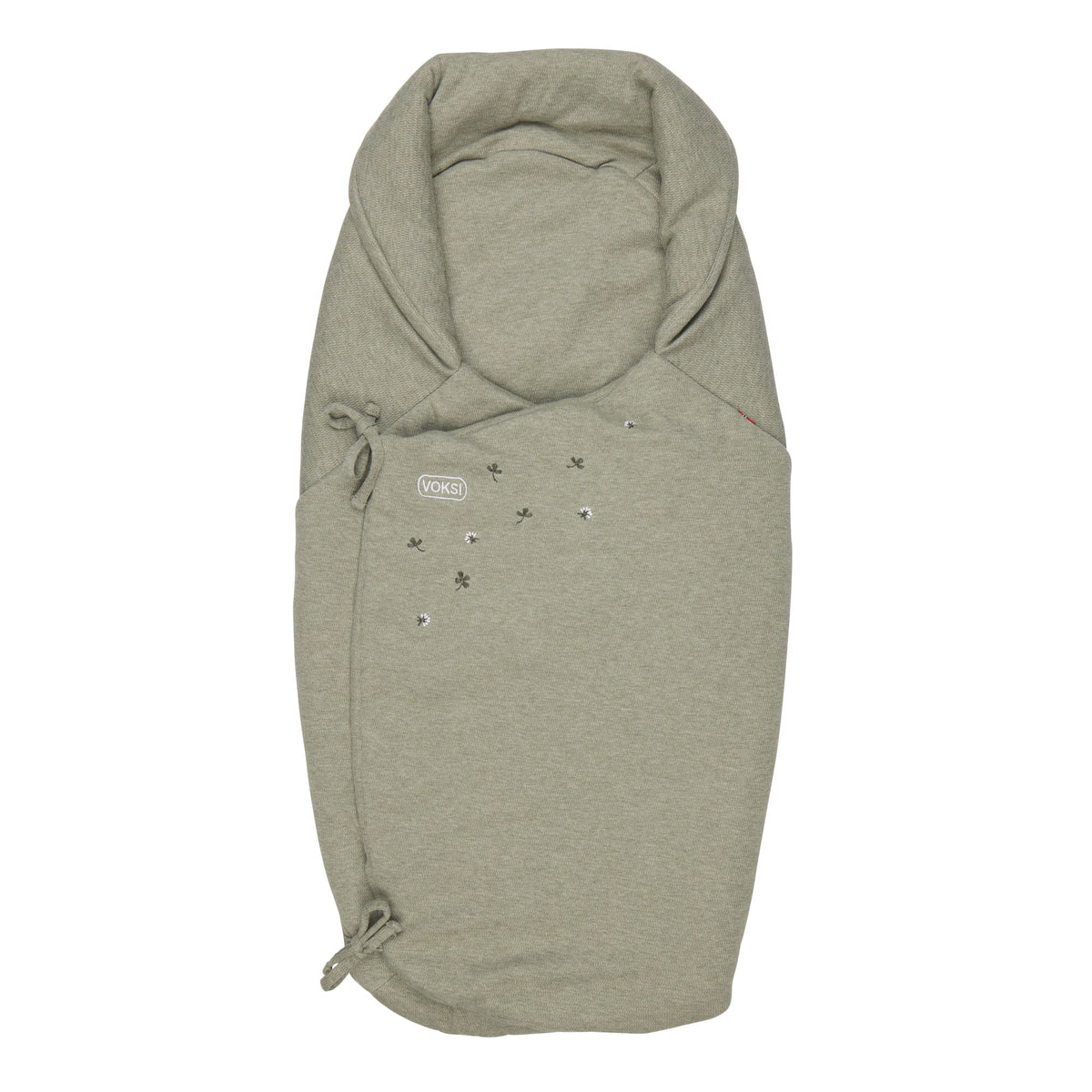 Voksi Wool Wrap uldsvøb i farven Meadow Green