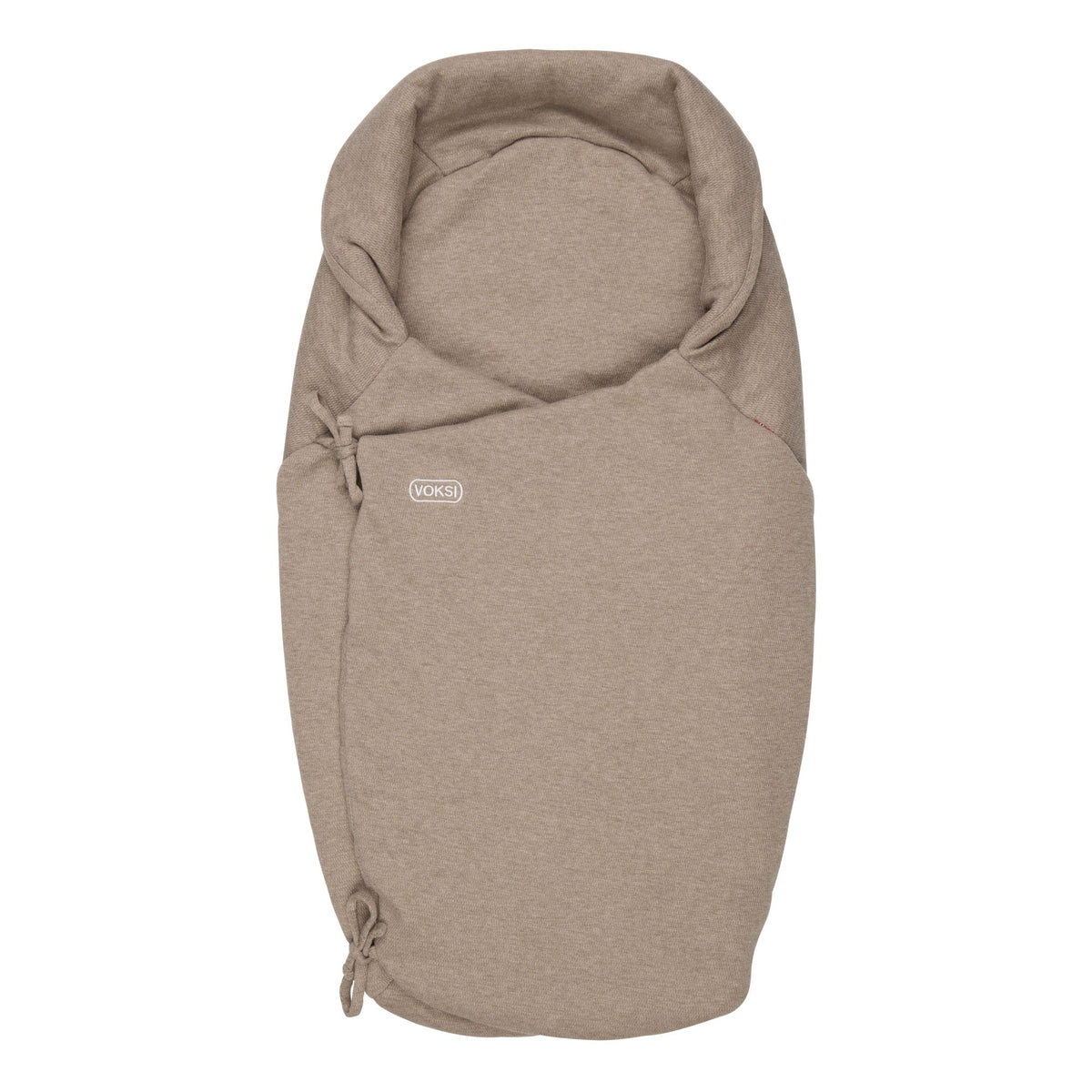 Voksi Wool Wrap uldsvøb i farven Walnut til babyer