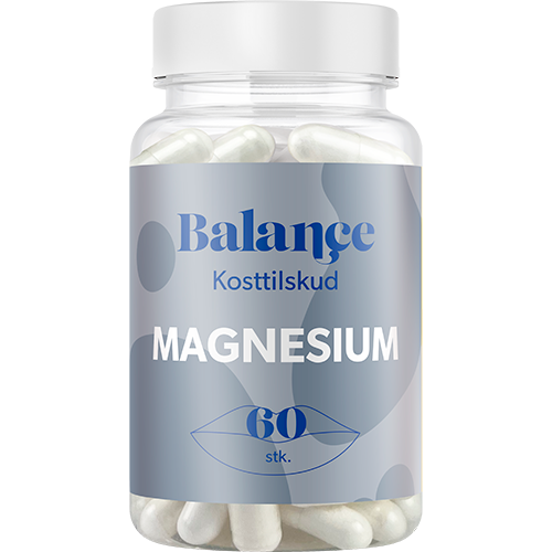 Balance Magnesium kosttilskud i pakke med 60 kapsler