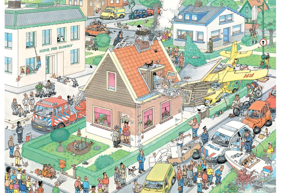 Jumbo puslespil Murphy's Law i Jan van Haasteren-serien, 1000 brikker