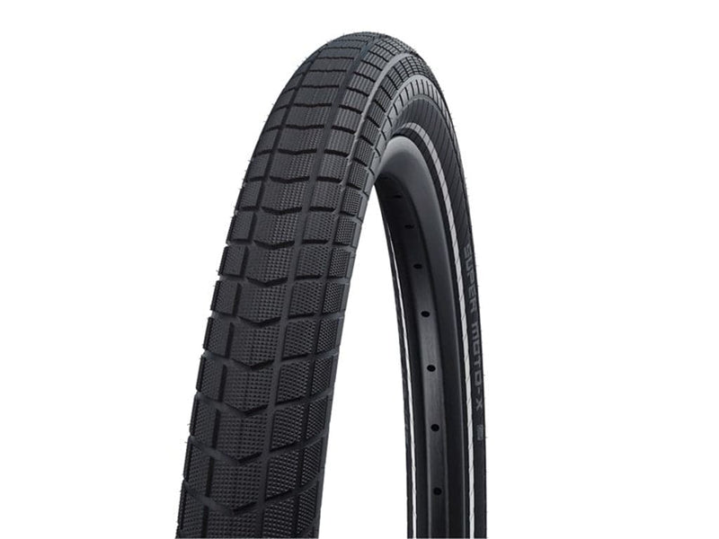 Se Schwalbe Super Moto-X - Tråddæk - 20x2,80 (70-406) E-50 - Sort refleks ✔ Kæmpe udvalg i  Schwalbe ✔ Hurtig levering: 1 - 2 Hverdage samt billig fragt - Varenummer: CKP-4026495920445 og barcode / Ean: &