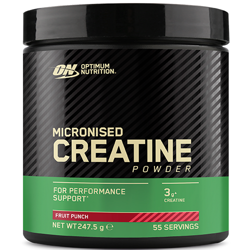 Optimum Nutrition Flavoured Creatine Powder Fruit Punch, 248 g
